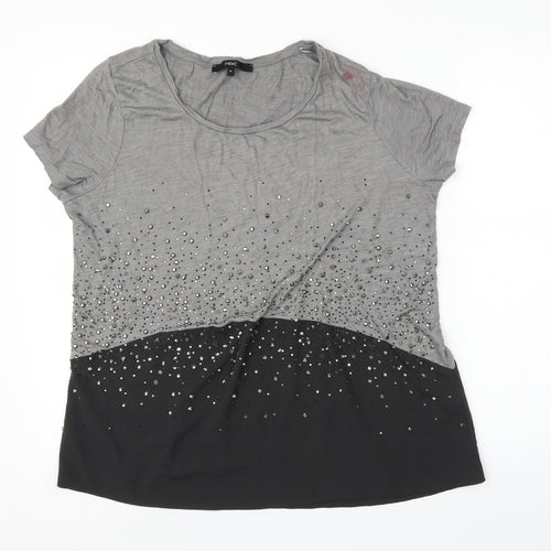 NEXT Womens Grey   Basic Blouse Size 16