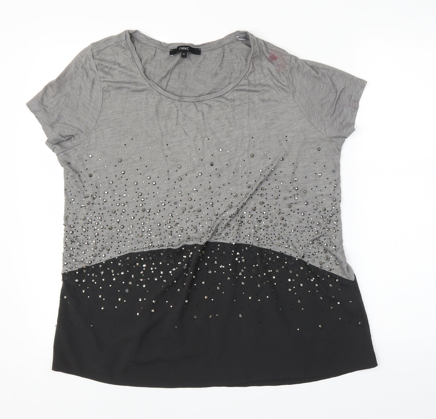 NEXT Womens Grey   Basic Blouse Size 16