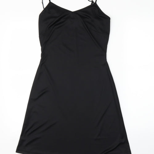 Frock & Frill Womens Black Floral  Fit & Flare  Size 8