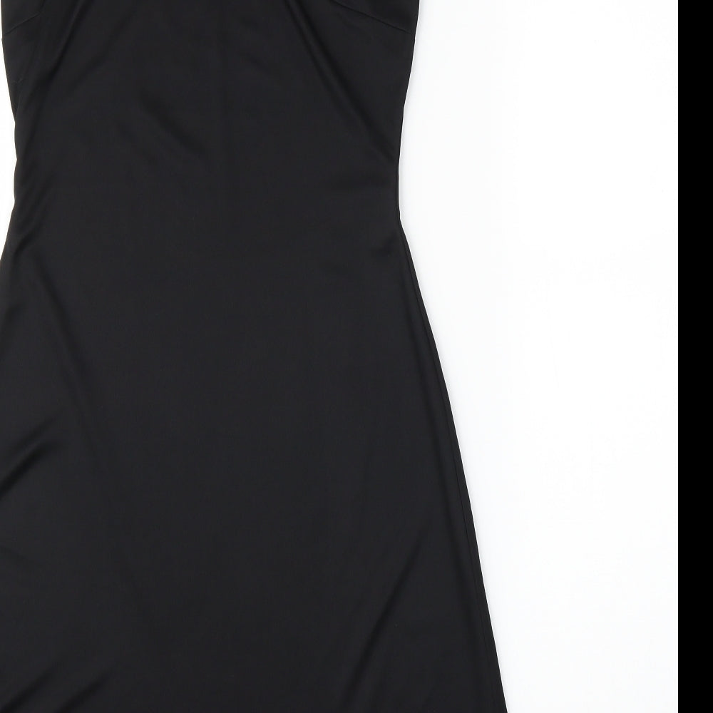 Frock & Frill Womens Black Floral  Fit & Flare  Size 8