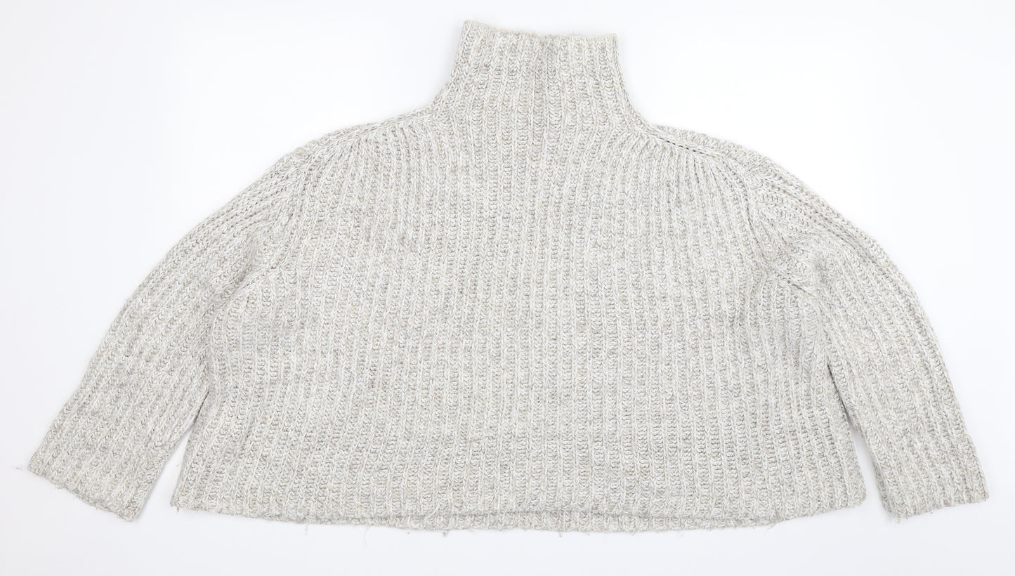 ELVI Womens Beige   Pullover Jumper Size L