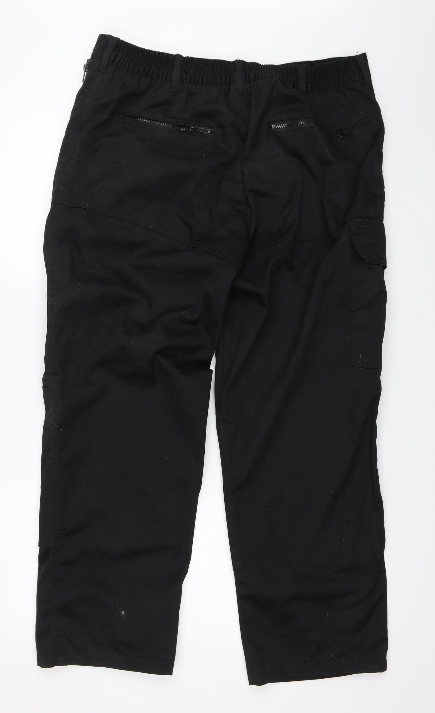 Portwest Mens Black   Cargo Trousers Size XL L31 in