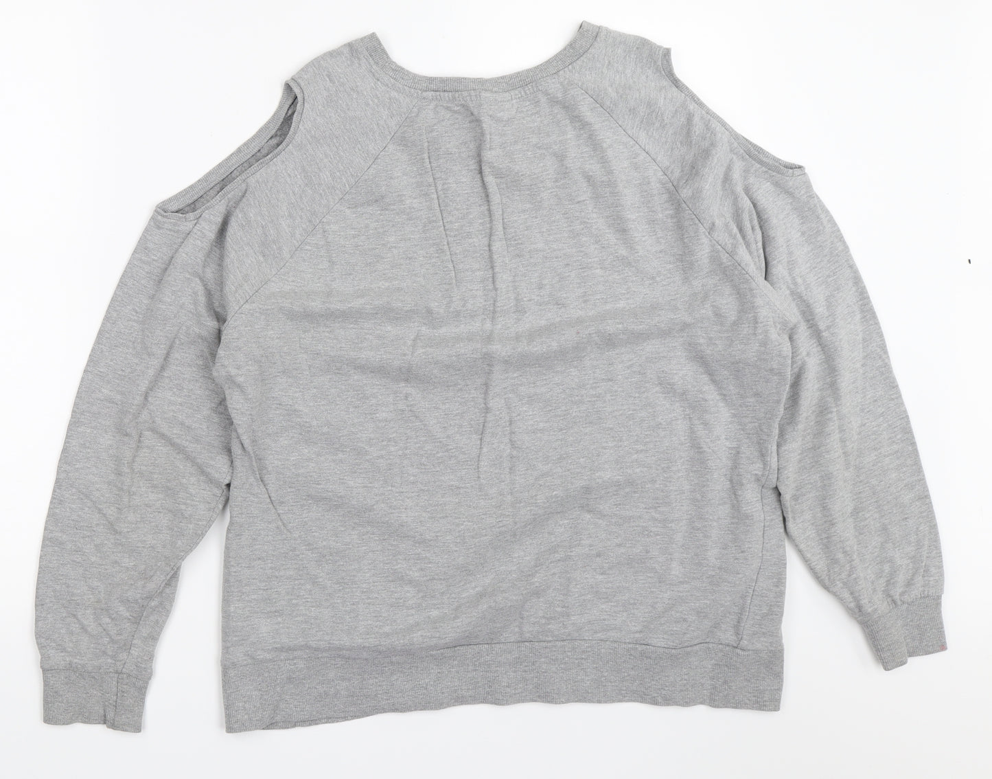Matalan Womens Grey   Pullover Sweatshirt Size 14  - mickey mouse