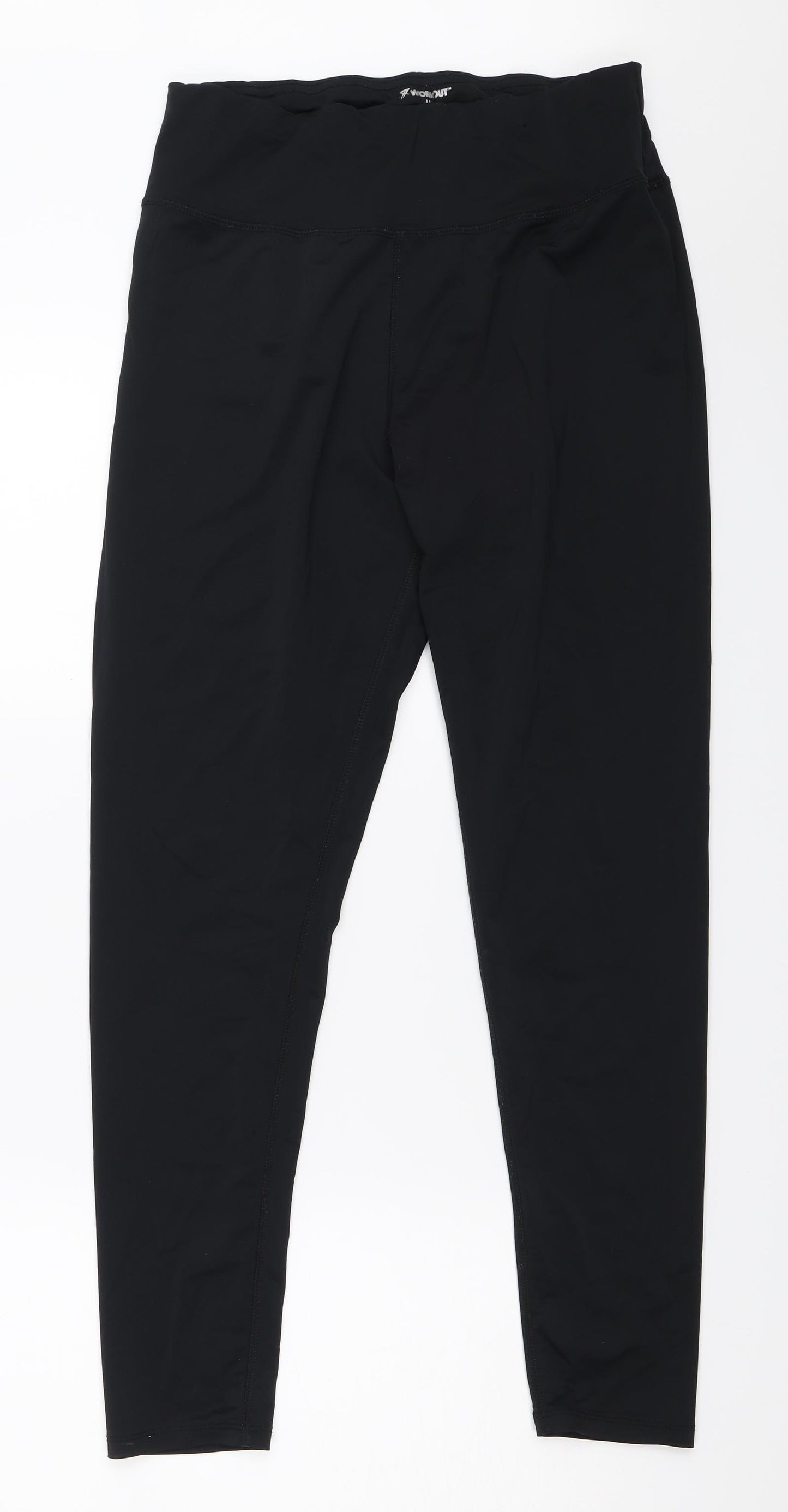 Primark Womens Black   Compression Leggings Size M L27 in