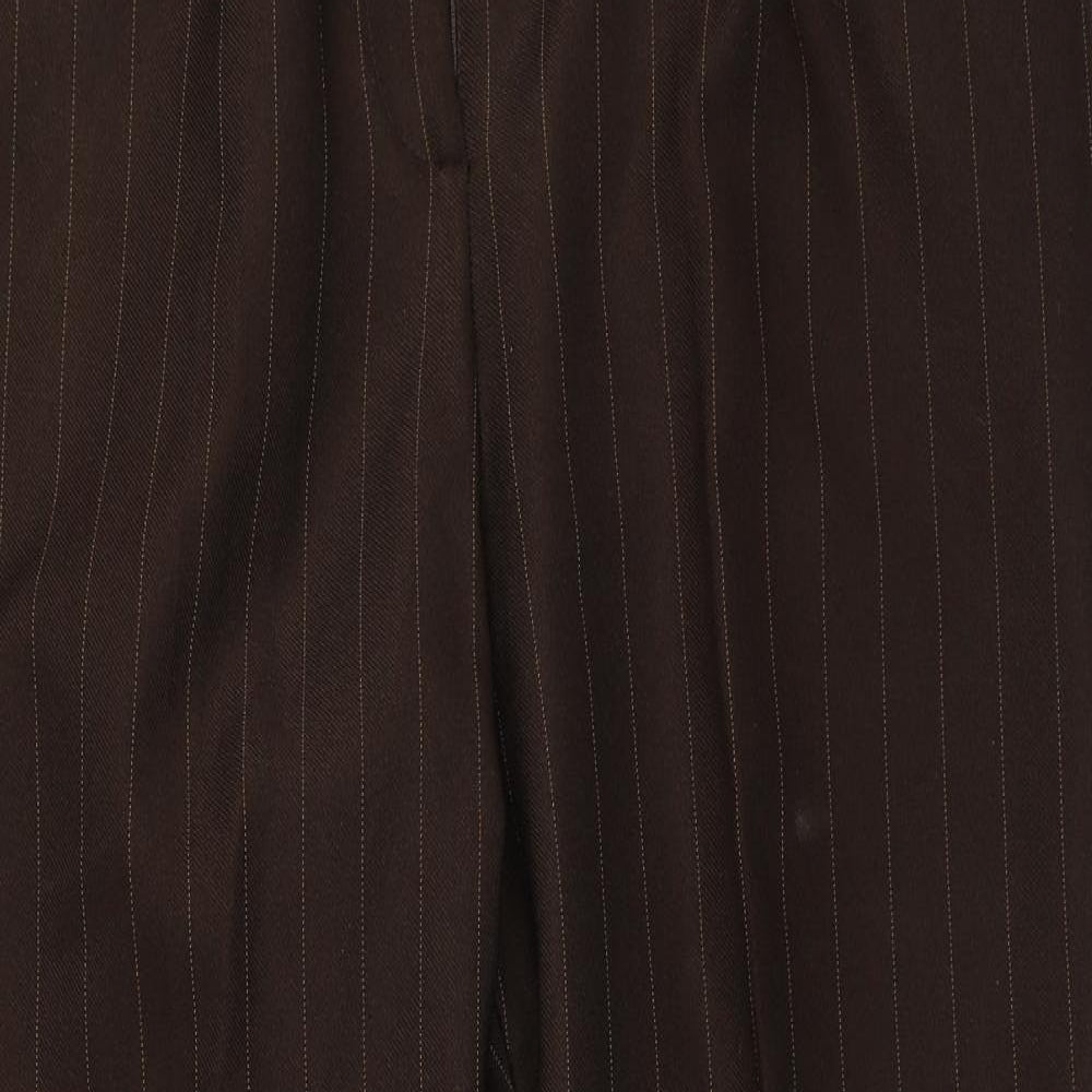 Bonmarché Womens Brown   Trousers  Size 14 L26.5 in