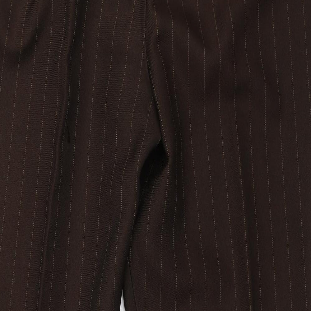 Bonmarché Womens Brown   Trousers  Size 14 L26.5 in