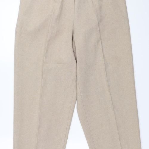 Bonmarché Womens Beige   Trousers  Size 16 L26 in