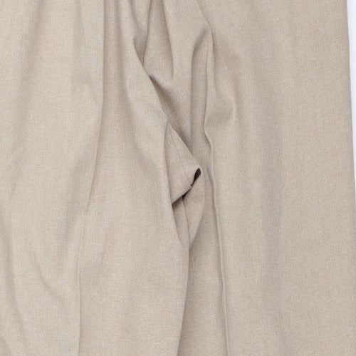 Bonmarché Womens Beige   Trousers  Size 16 L26 in