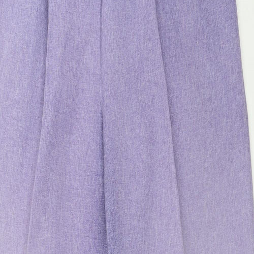 Bonmarché Womens Purple   Trousers  Size 12 L28 in