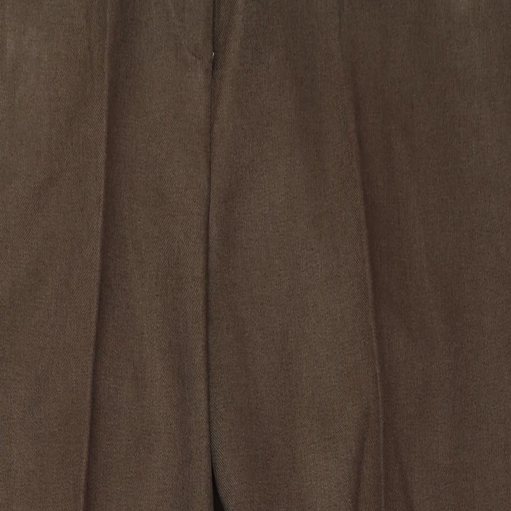 Bonmarché Womens Brown   Trousers  Size 16 L26.5 in