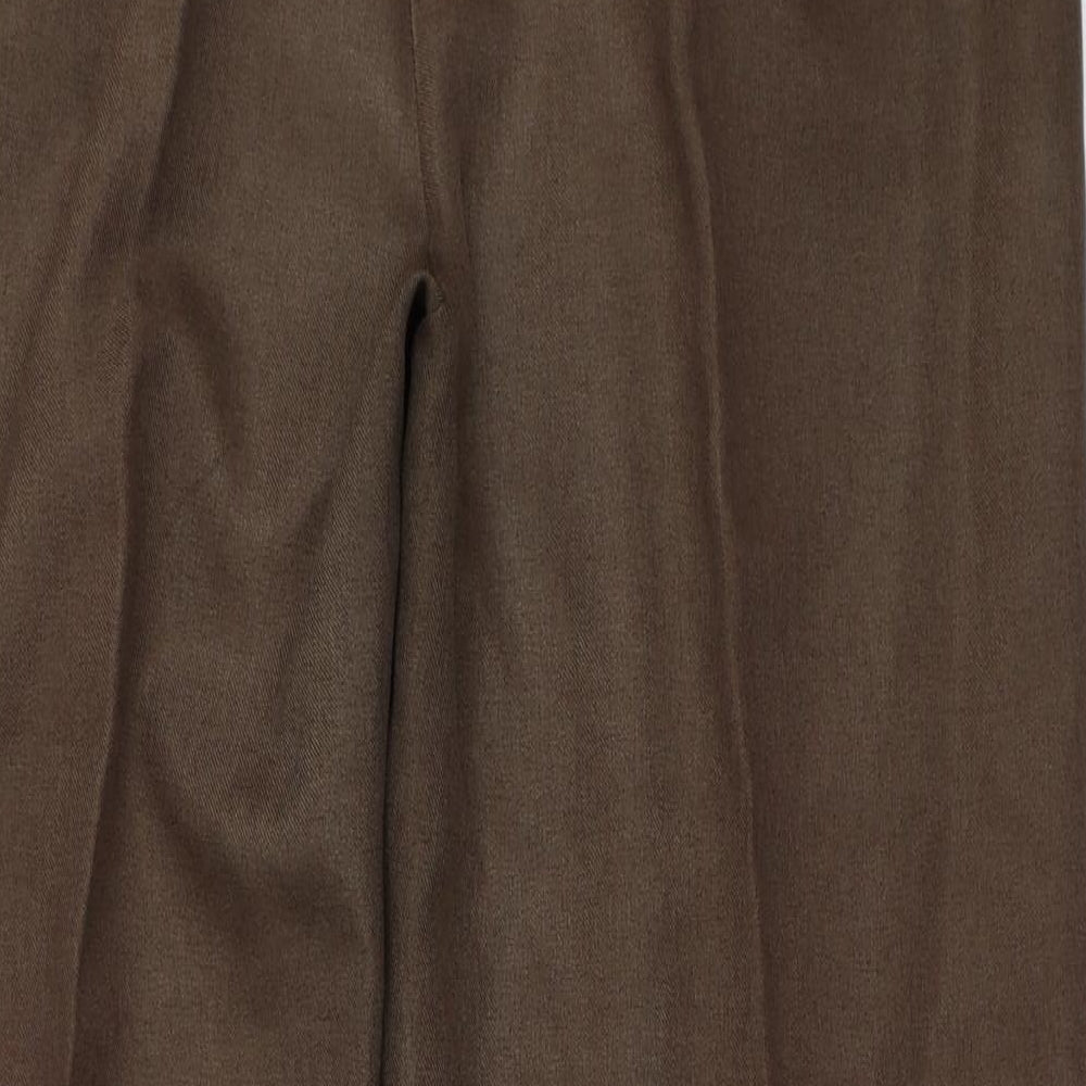 Bonmarché Womens Brown   Trousers  Size 16 L26.5 in