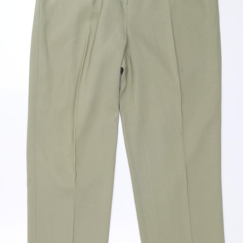 Offshoot Womens Green   Trousers  Size 14 L27 in