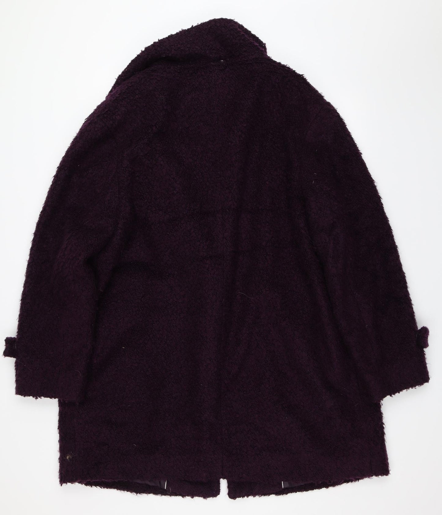 Betty Jackson Womens Purple   Overcoat Coat Size 18