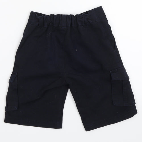 George Boys Blue   Cargo Shorts Size 4-5 Years