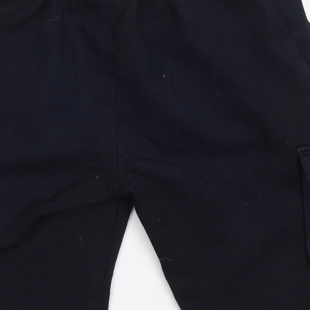 George Boys Blue   Cargo Shorts Size 4-5 Years
