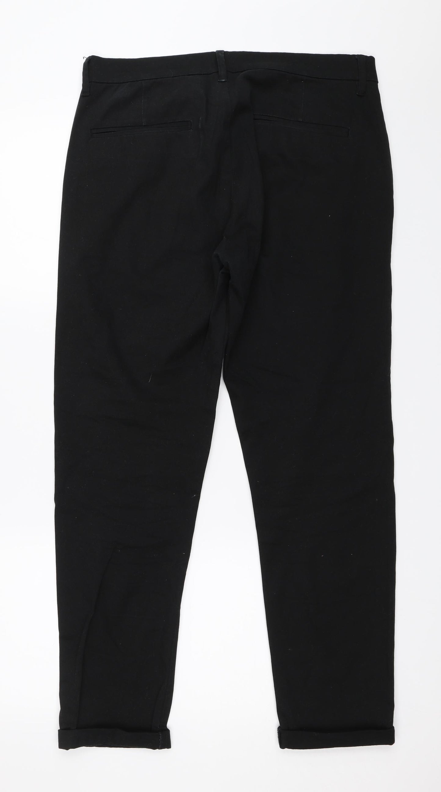 Topman Mens Black   Trousers  Size 32 in L30 in