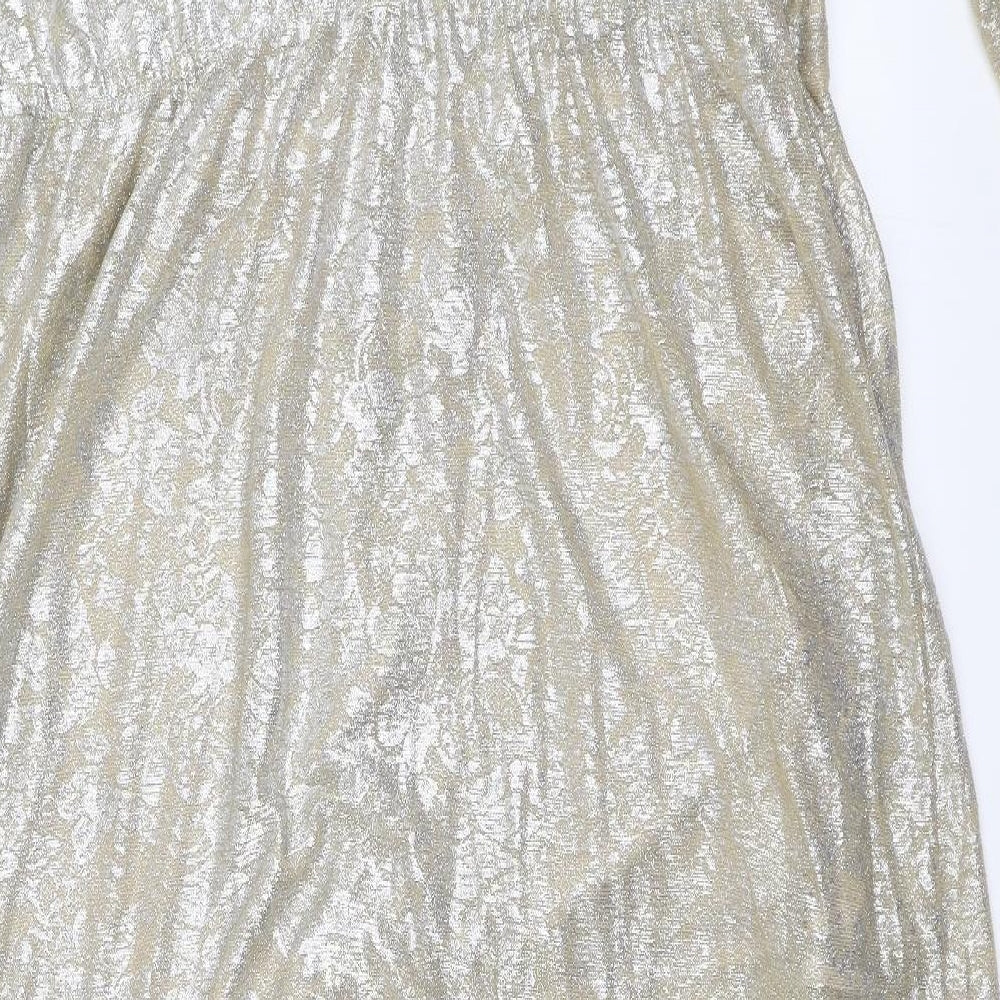 Simply Be Womens Gold   Ball Gown  Size 22