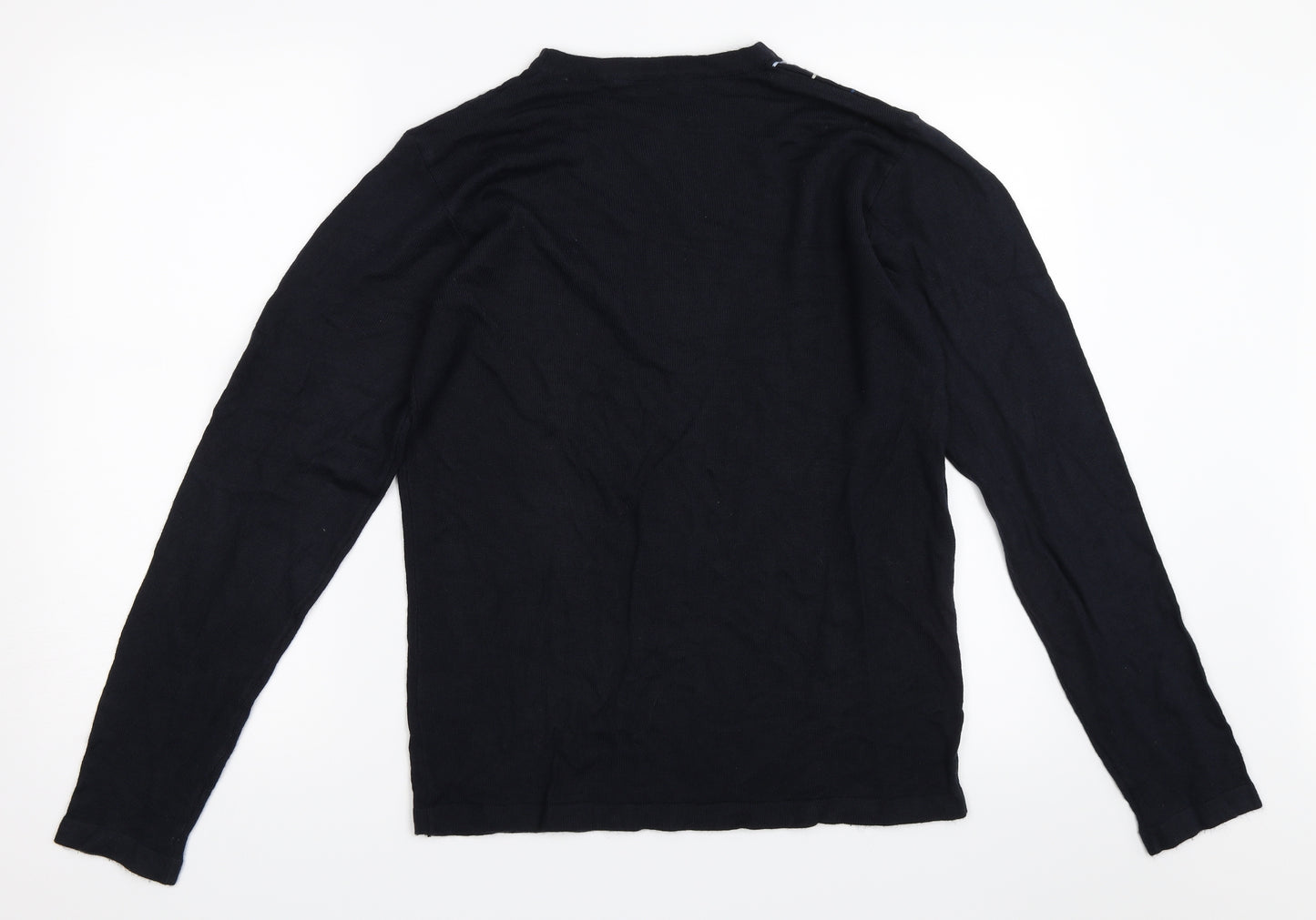 Giorgio Mens Blue   Pullover Jumper Size S