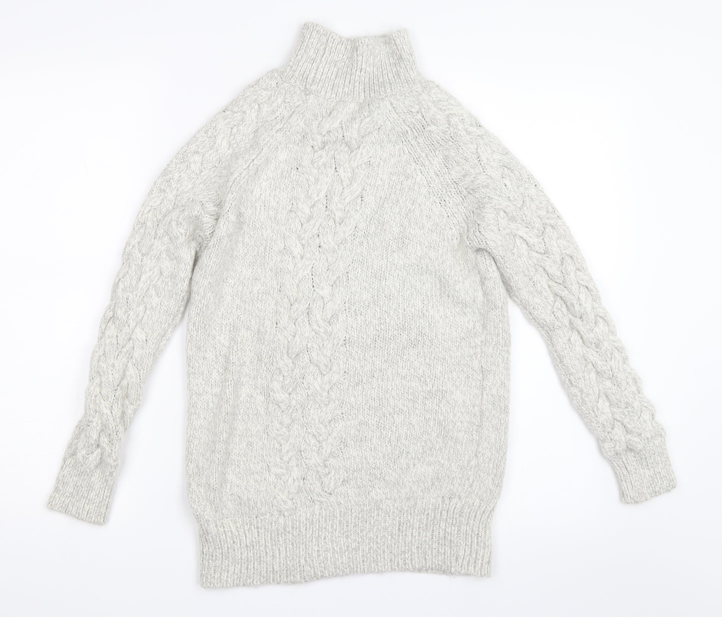 Marks and Spencer Womens Grey   Pullover Jumper Size S