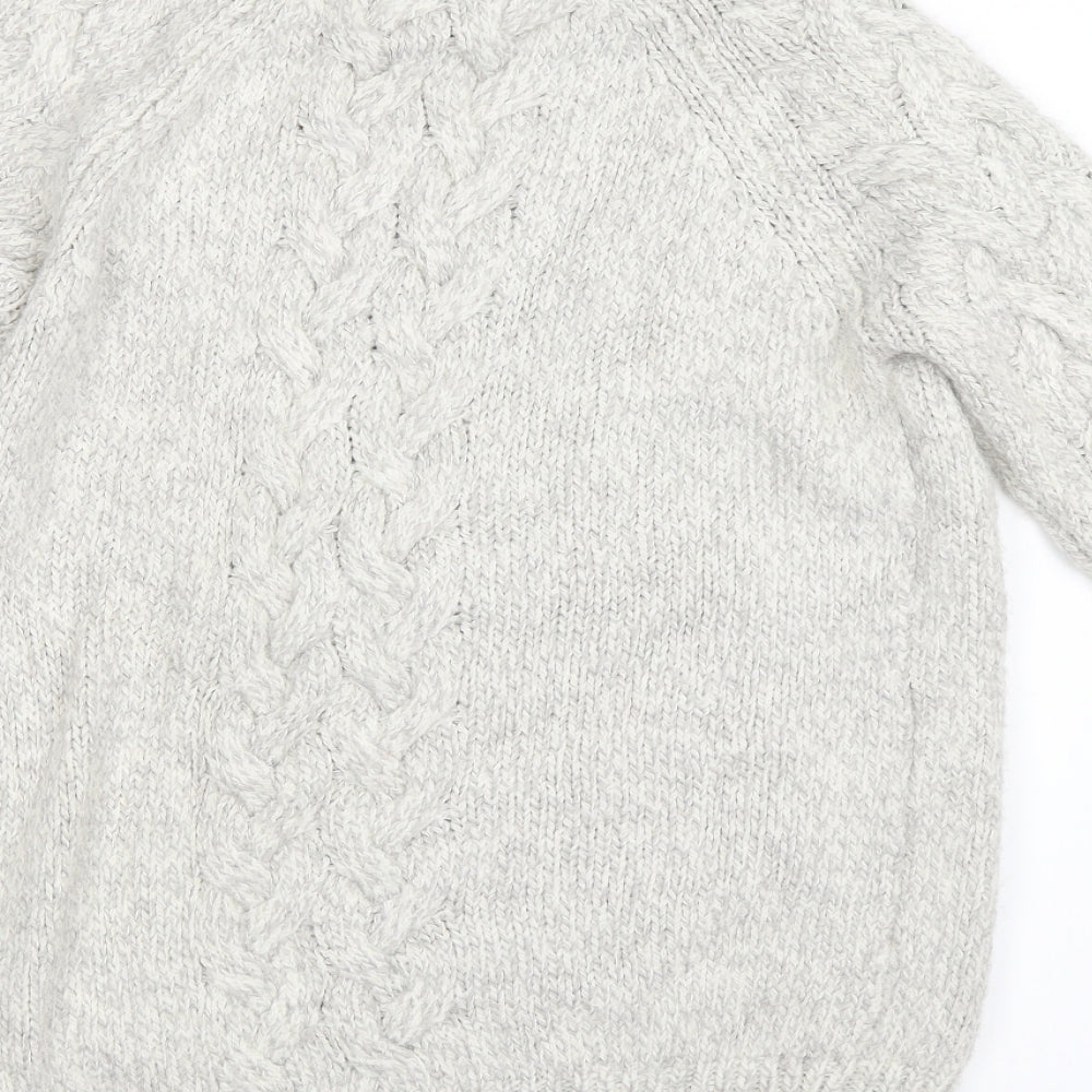 Marks and Spencer Womens Grey   Pullover Jumper Size S