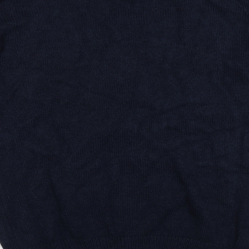 George Womens Blue   Pullover Jumper Size 8  - gingerbread christmas
