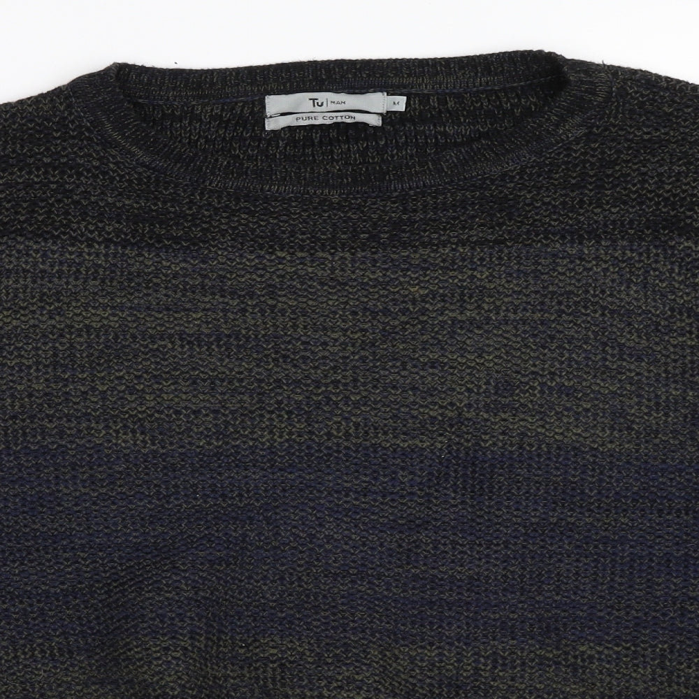 TU Mens Blue   Pullover Jumper Size M