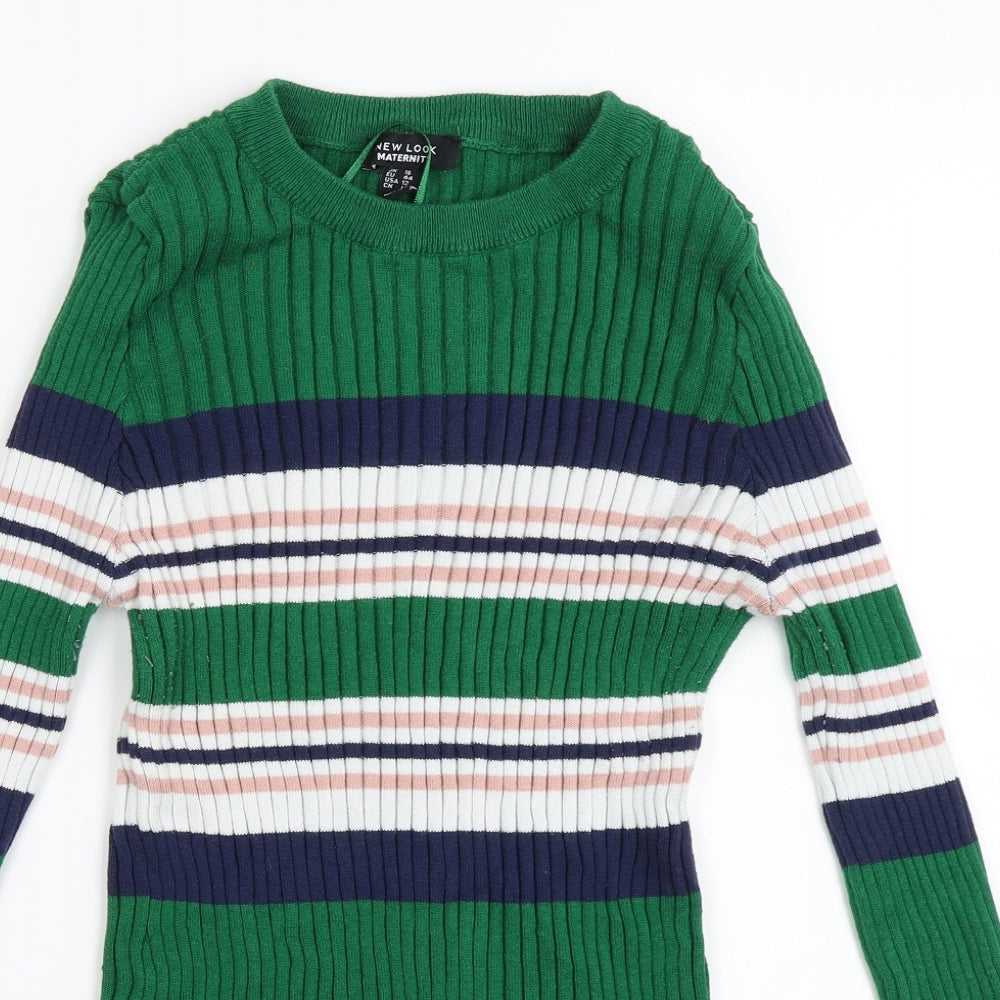 New Look Womens Green   Pullover Jumper Size 16
