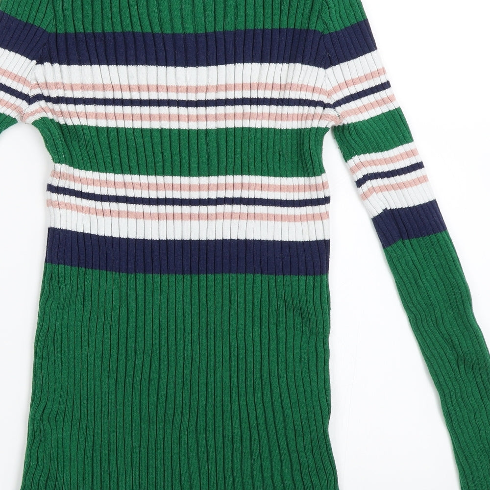 New Look Womens Green   Pullover Jumper Size 16