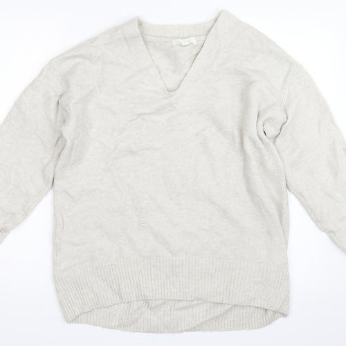H&M Womens Beige   Pullover Jumper Size S