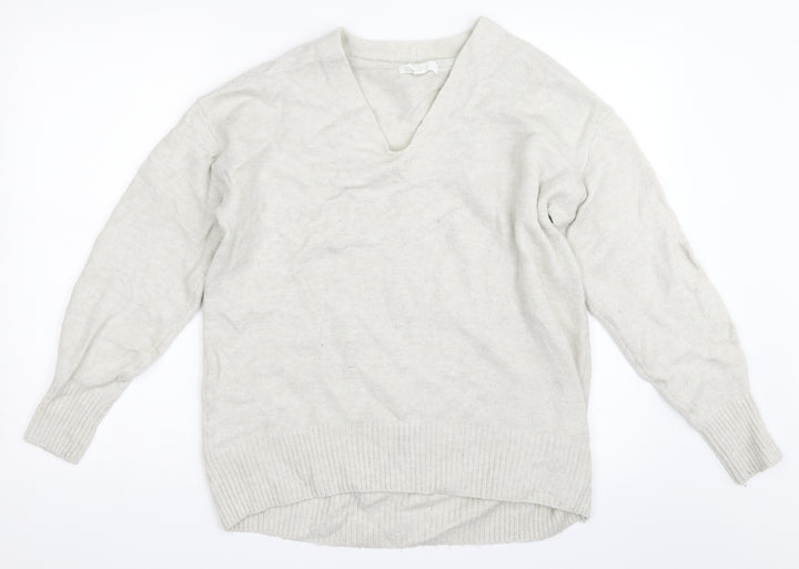 H&M Womens Beige Pullover Jumper Size S