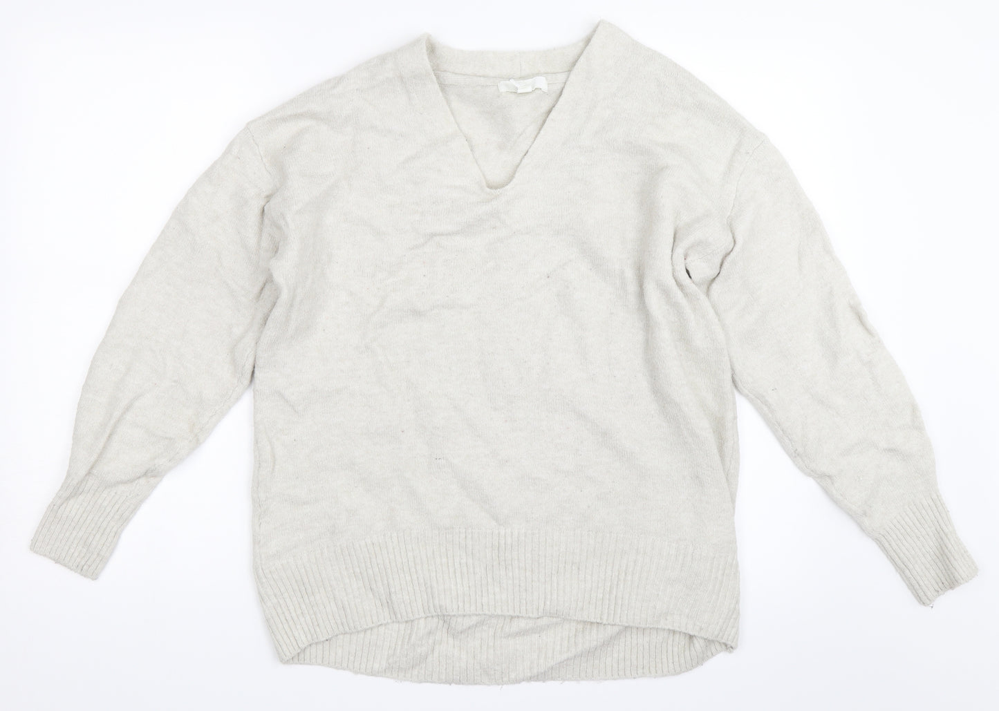 H&M Womens Beige   Pullover Jumper Size S