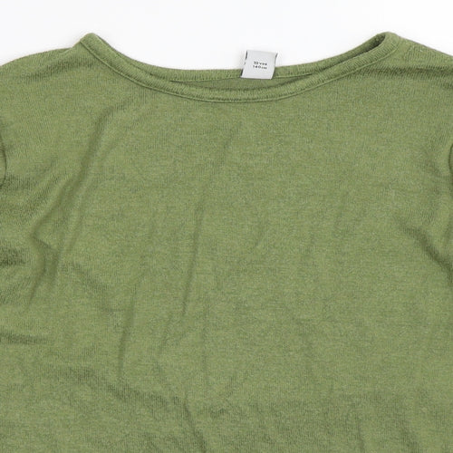 TU Girls Green   Pullover Jumper Size 10 Years