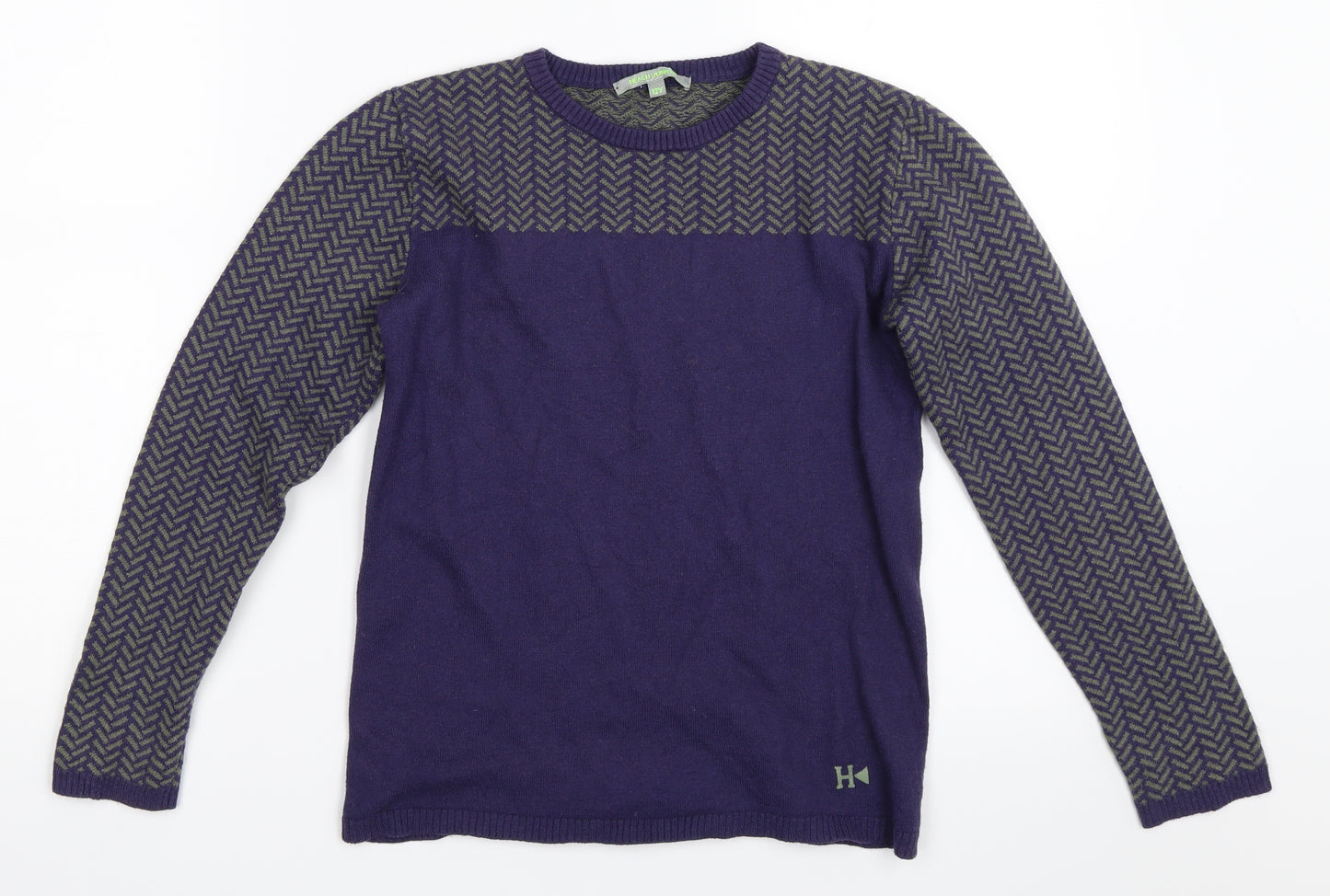 Heach Junior Boys Blue   Pullover Jumper Size 12 Years