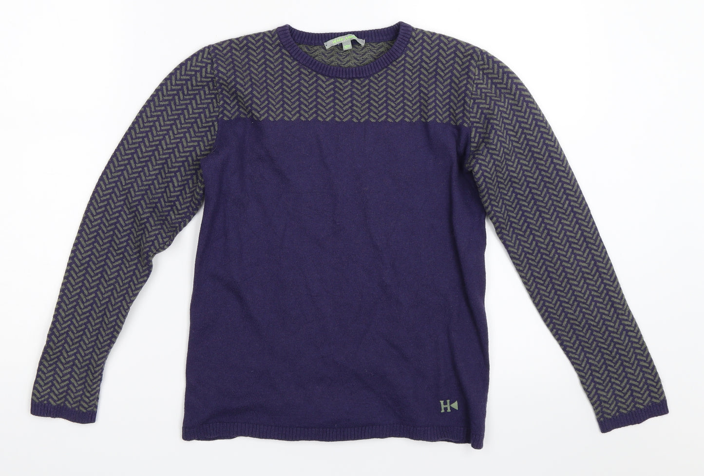 Heach Junior Boys Blue   Pullover Jumper Size 12 Years