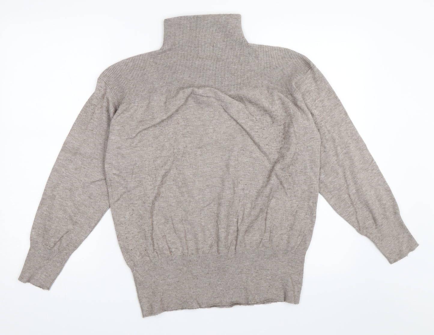 Saint Tropez Clothing Womens Beige   Pullover Jumper Size M