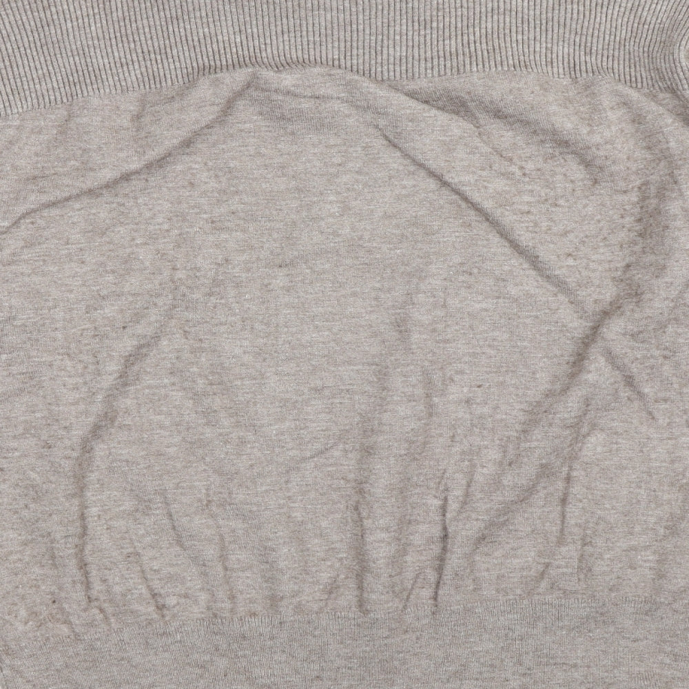 Saint Tropez Clothing Womens Beige   Pullover Jumper Size M