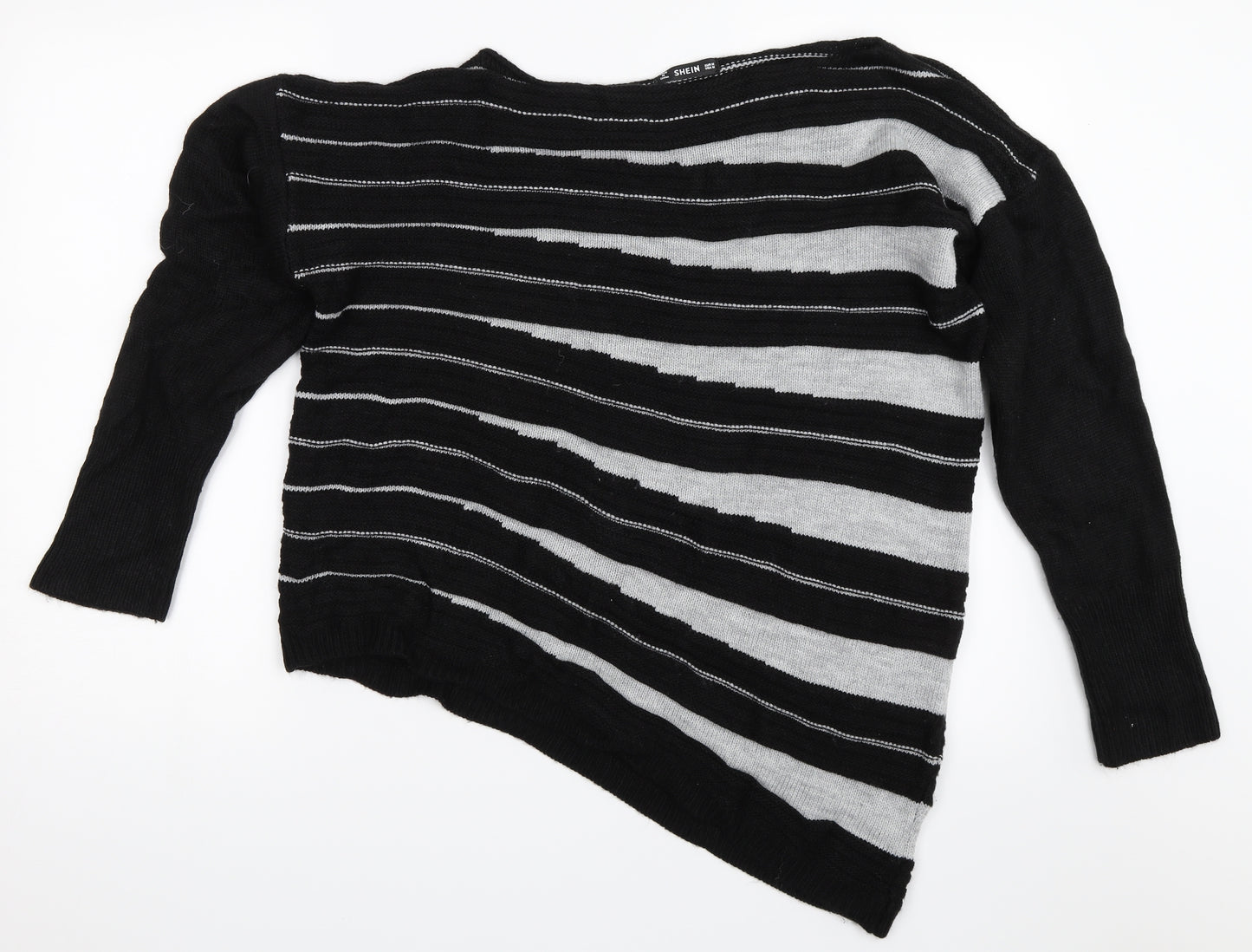 SheIn Womens Black   Pullover Jumper Size M