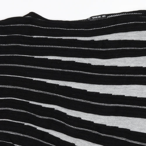 SheIn Womens Black   Pullover Jumper Size M