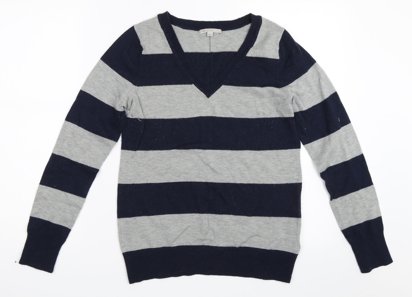 Gap Mens Blue Striped  Pullover Jumper Size M