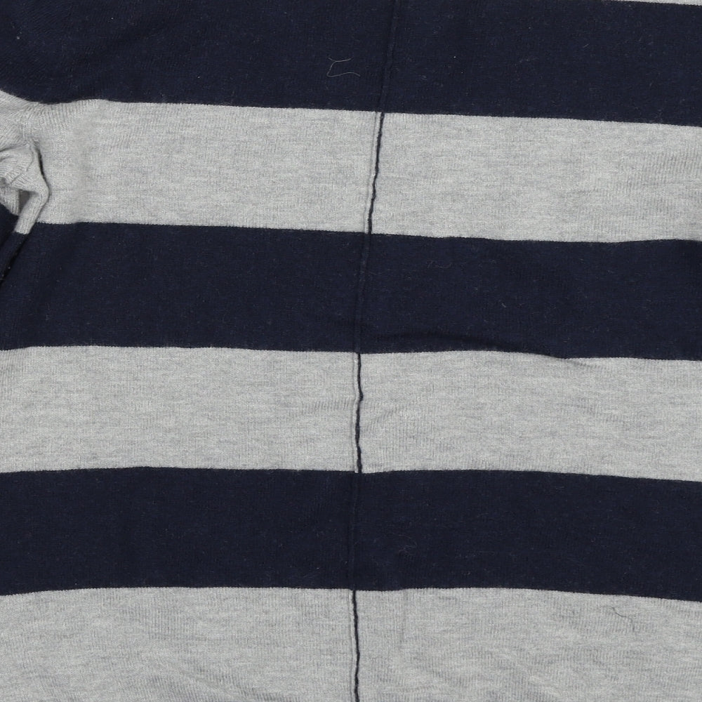 Gap Mens Blue Striped  Pullover Jumper Size M