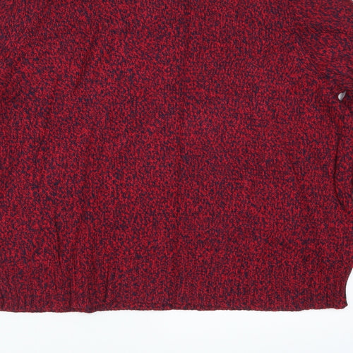 H&M Womens Red   Pullover Jumper Size XS