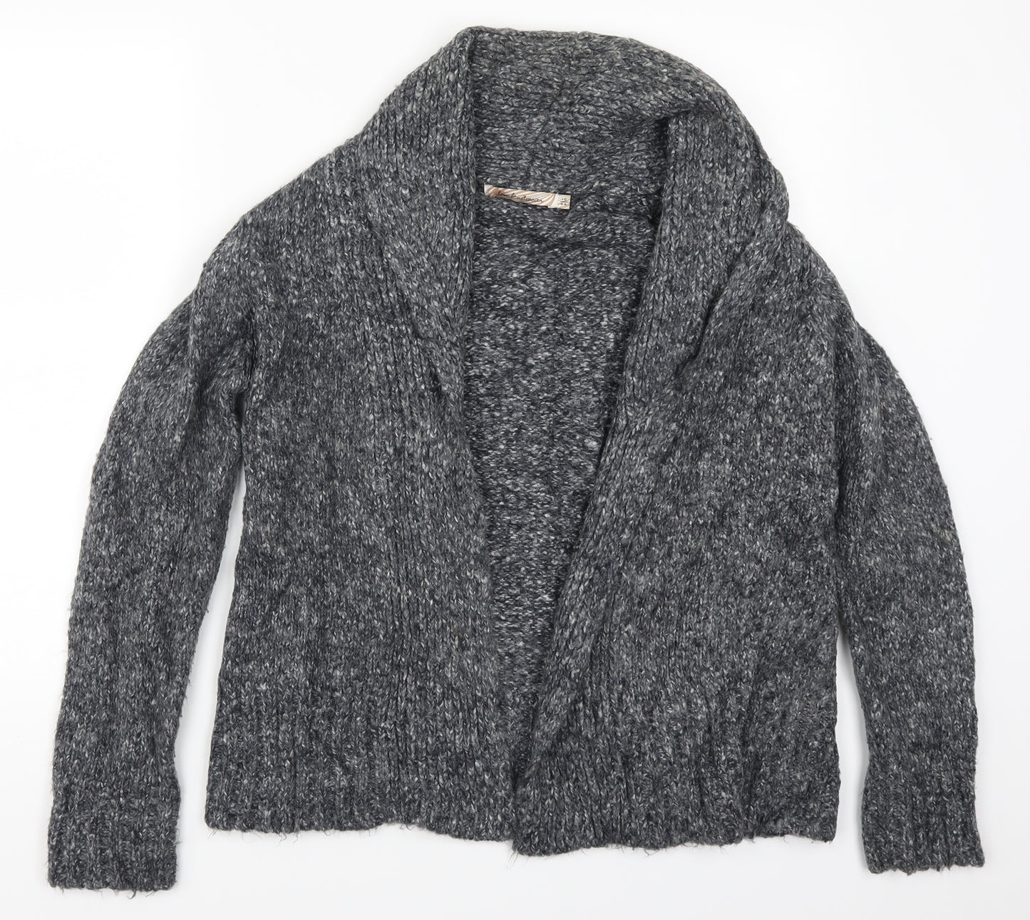 Preworn Womens Grey   Cardigan Jumper Size 16