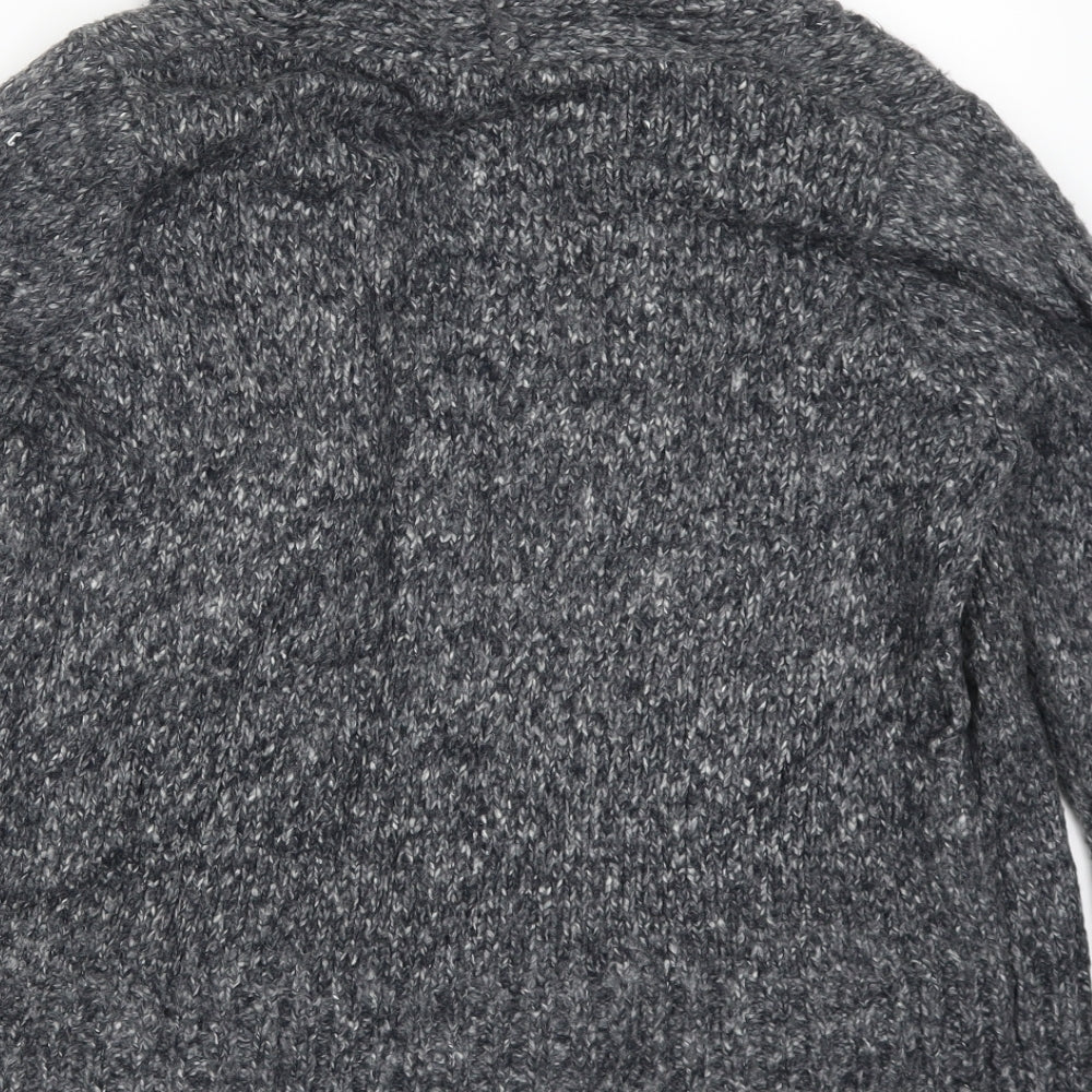 Preworn Womens Grey   Cardigan Jumper Size 16