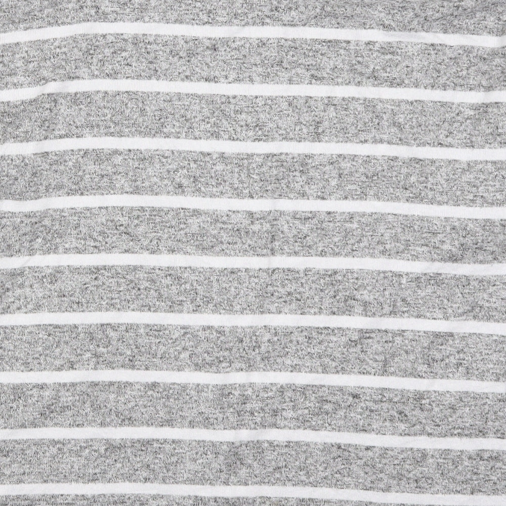 Marks and Spencer Womens Grey Striped  Top Pyjama Top Size 10