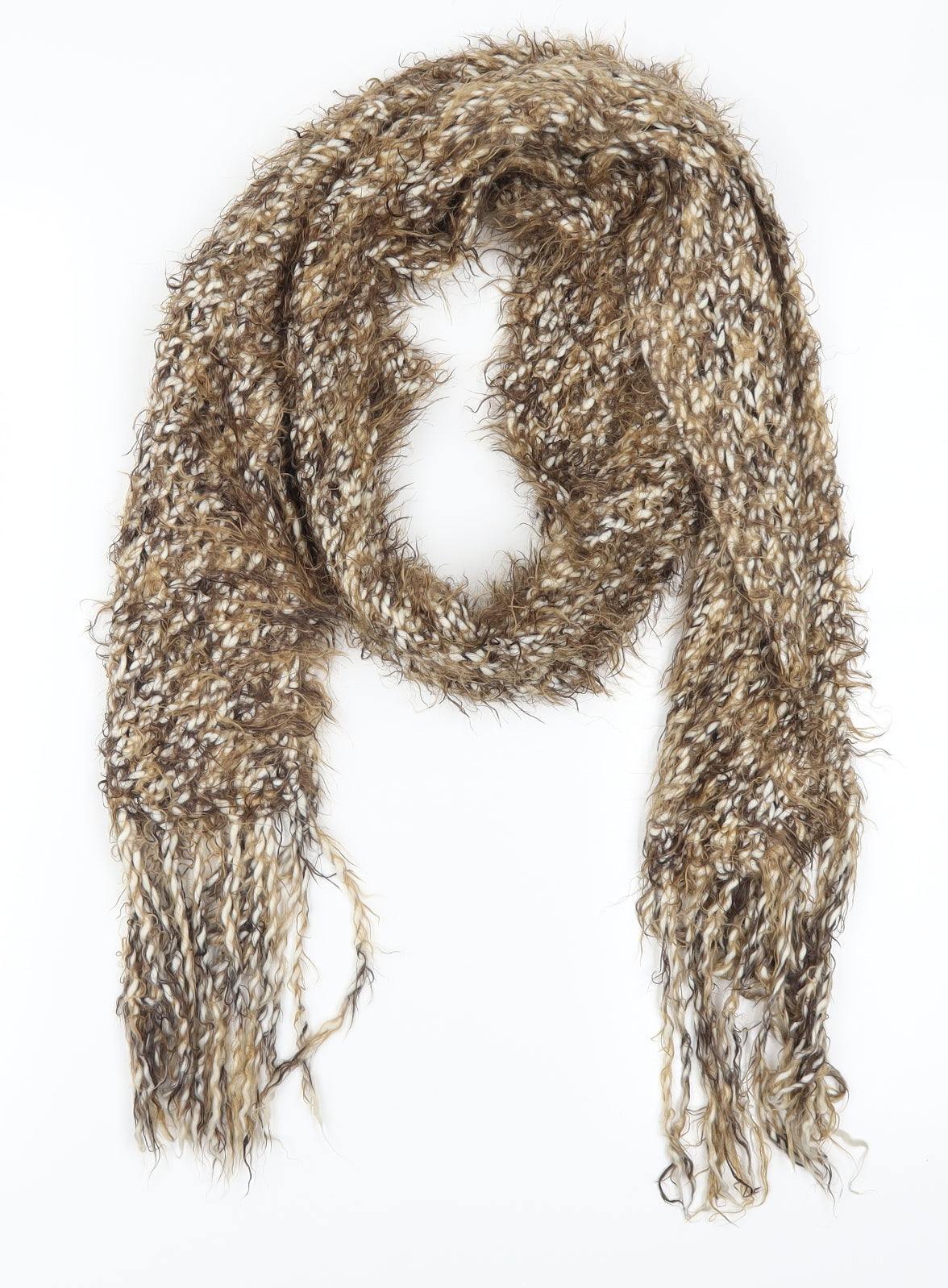 Preworn Womens Brown    Scarf