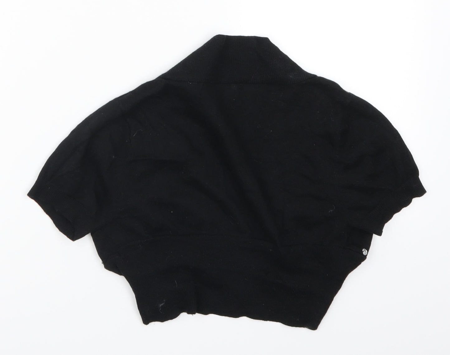 Smudge Womens Black   Cardigan Jumper Size S