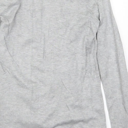Preworn Womens Grey   Cardigan Jumper Size 8