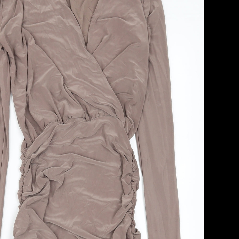 Club L Womens Brown   Bodycon  Size 6