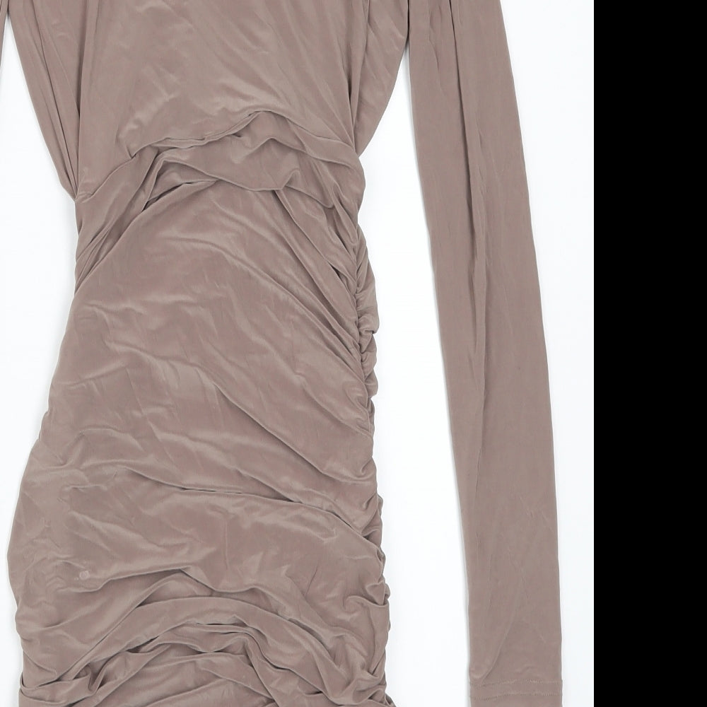 Club L Womens Brown   Bodycon  Size 6