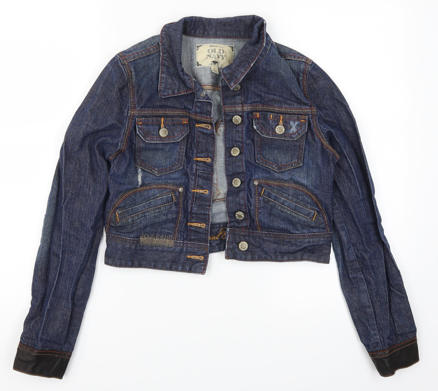 Old Navy Womens Blue  Denim Jacket  Size S